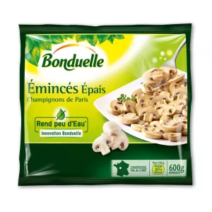 कटे हुए मोटे मशरूम 600 ग्राम - बॉन्डुएल