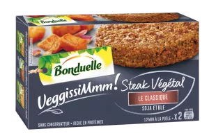 Steak végétal classique 2x90g - BONDUELLE