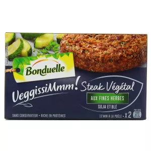 Steak végétal aux fines herbes x2 - BONDUELLE