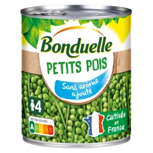 Peas No Added Flavor, 560g - BONDUELLE