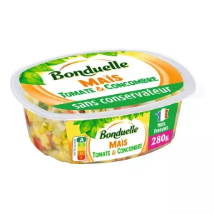मकई टमाटर और ककड़ी का मिश्रण 280 ग्राम - बॉन्डुएल