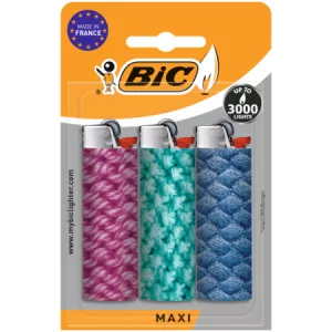Maximum lighter decor x3 - BIC
