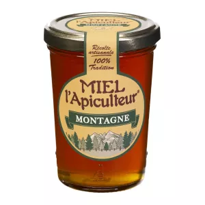 Hũ thủy tinh mật ong núi 250g - L'APICULTEUR