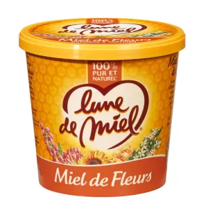 Miel de fleurs crémeux à tartiner 750g - Lune de Miel