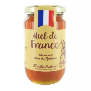 Frasco de Vidro Líquido Mel França 375g - FAMILLE MICHAUD