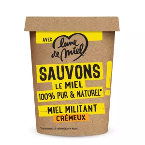 Miele Cremoso Militante 500g - LUNE DE MIEL