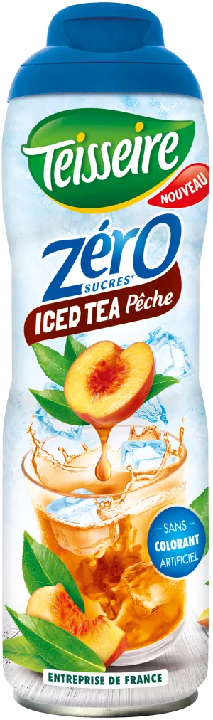 Teiss Zero Sirop The Peche 60c