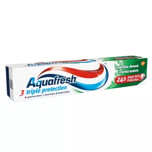 Drievoudige bescherming zoete munttandpasta 75ml - AQUAFRESH