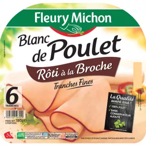 鶏むね肉の串焼き 6枚切り 180g - フルーリー・ミション