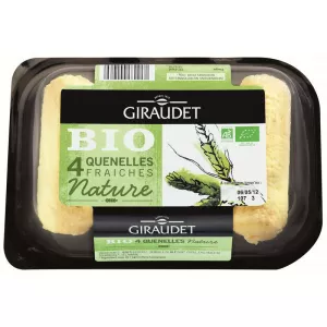 Bánh Bao Trơn Hữu Cơ 4x80g - GIRAUDET