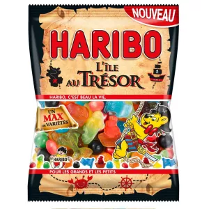 Bonbons l'île au trésor 275g - HARIBO
