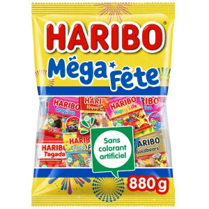 Assortiment de bonbons Méga Fête multipack 880 g - HARIBO