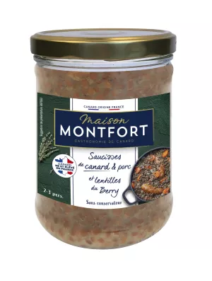 Saucisse Cnrd Lentilles 700g