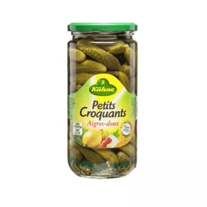 Petits Cornichons Croquants Aigres-Doux, 360g -  KÜHNE