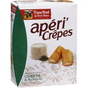Crèpres Chèvre Romarin 60g - Aperi crep