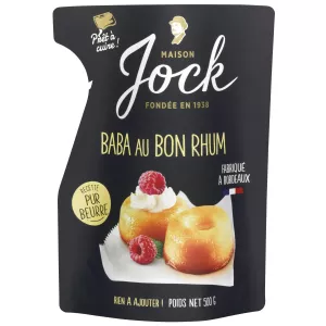 Baba au rhum pur beurre 500g - JOCK