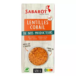 Korallenlinsen 450g - SABAROT