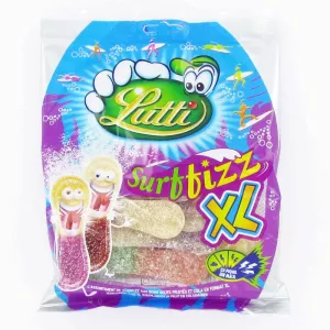 Caramelos surtido Surffizz XL sin gluten; 200g - LUTTI