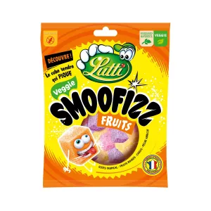 Bonbons assortiment fruits sans gluten 200g - LUTTI