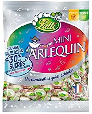 Mini Arlequin Moins Sucre 150g