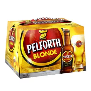 Светлое пиво, 5,8°, 20x25cl - PELFORTH