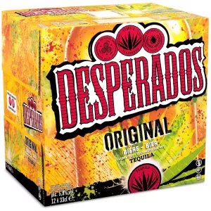 Bia hương vị Tequila, 12x33cl - DESPERADOS