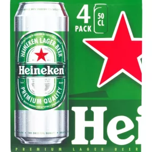 Bière Blonde,4x50cl - HEINEKEN