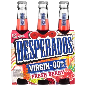 Bier mit Himbeergeschmack und Alkohol -freie Limettenschale, 3x33cl - DESPERADOS
