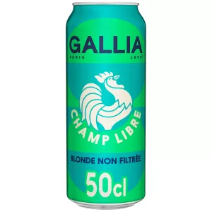 Birra Bionda non filtrata 5,8° CAMPO LIBERO 50cl - GALLIA