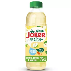 Jus De Fruits Pomme,Citron Et Menthe 75cl - Joker