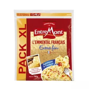Grated Emmental cheese 750g - ENTREMONT