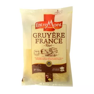 Gruyere Jura Rapé Cheese 150g - ENTREMONT