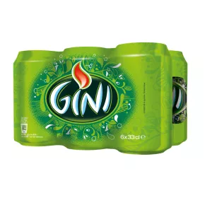 Soda lemon en canette 6x33cl - GINI