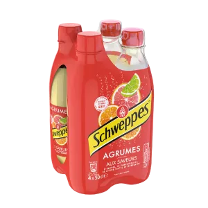 Soda 4 agrumes 4x50cl - SCHWEPPES