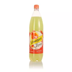 Soda agrumes zéro sucres 1,5L - SCHWEPPES