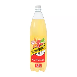 Soda citrus aromas zero sugar, 1.5l - SCHWEPPES