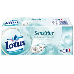 Pañuelos sensibles x15 estuches - LOTUS