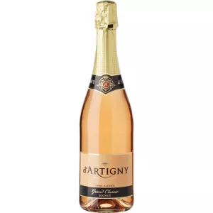 Alcohol-Free Rosé Sparkling Wine, 75cl - D'ARTIGNY
