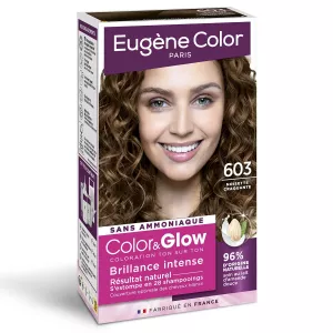 ヘアカラー 603 クランチヘーゼルナッツ カラー&グロウ - Eugene Color