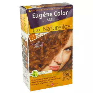 Tintura permanente per capelli Biondo chiaro ramato 21-colore eugene