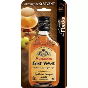 Armagnac, 40 °, chupa 20cl, Saint-Vivant - SAINT VIVANT