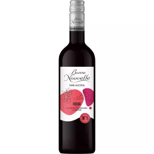 Bevanda Fermentata a Base di Vino Rosso Analcolico, 75cl - BONNE NOUVELLE