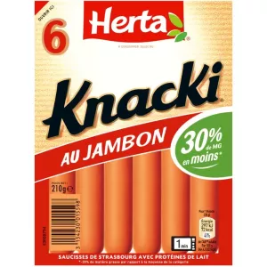 Knacki Au Jambon 6p 210g