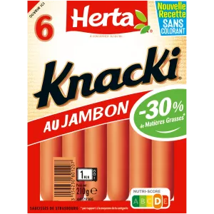 Knacki Original Jambon X6 210g