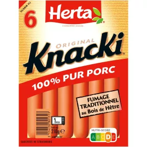 नैकी ओरिजिनल पोर्क 6pce 210g