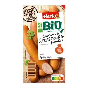 Salsicha orgânica Csn 4p 140g