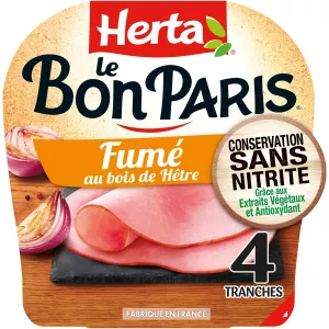 Bảo quản giăm bông hun khói mà không cần nitrite, 140g - HERTA
