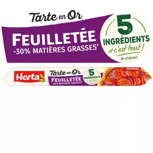 Tarte en Or bột ngàn lớp giảm chất béo 5 thành phần 230 g - HERTA