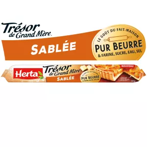 Trésor de Grand Mère pâte sablée pur beurre 280 g - HERTA