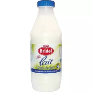 Semi-Skimmed Fresh Milk, 1l - BRIDEL